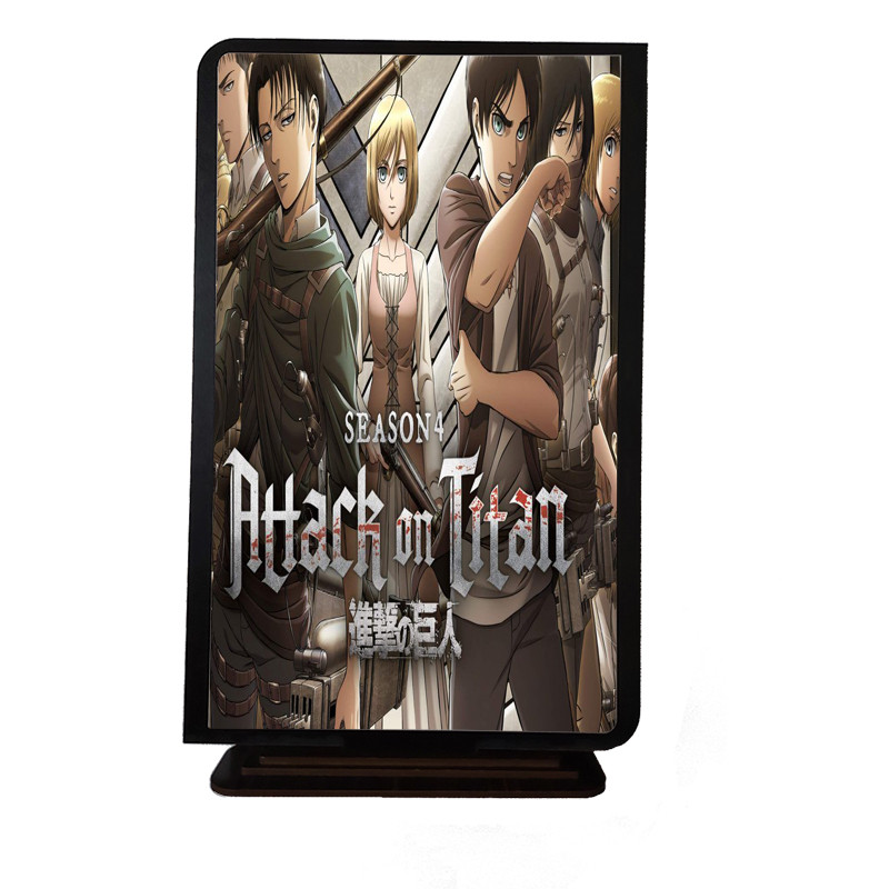 تابلو شاسی رومیزی طرح انیمه Attack on Titan