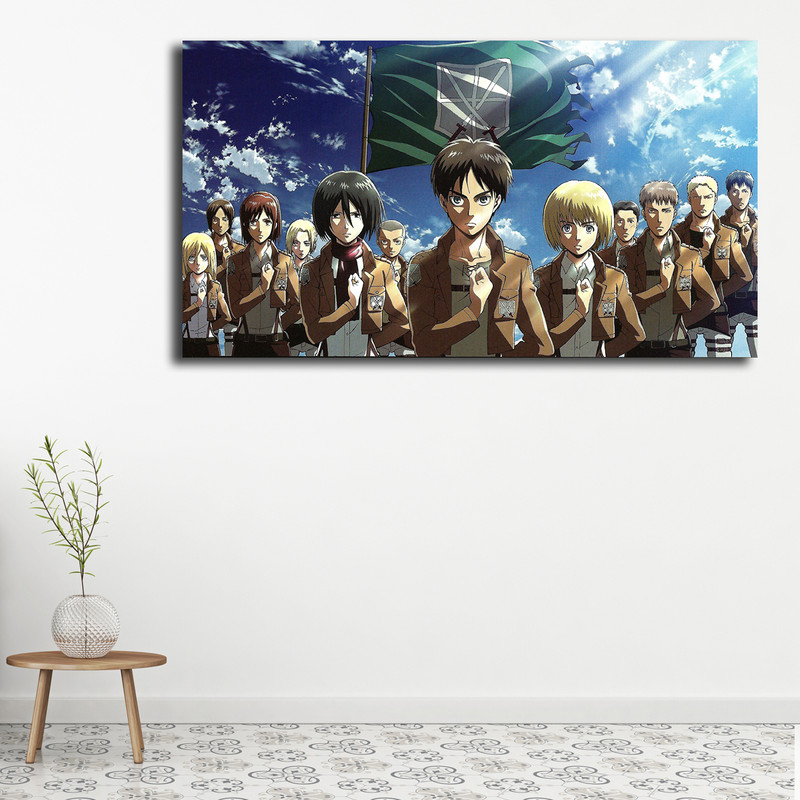 تابلو شاسی مدل attack on titan کد 16