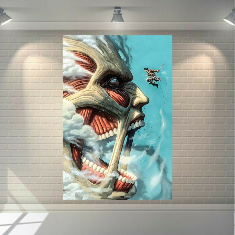 تابلو شاسی طرح اتک آن تایتان - Attack on Titan مدل SDB3206