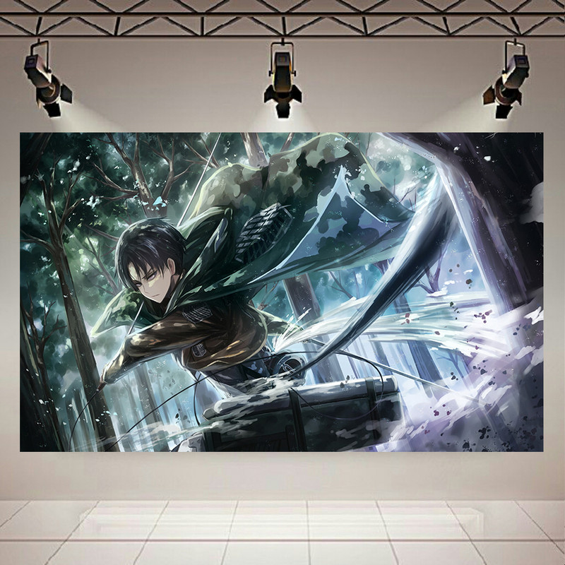 تابلو شاسی طرح انیمه مدل Attack on Titan کد AR11600