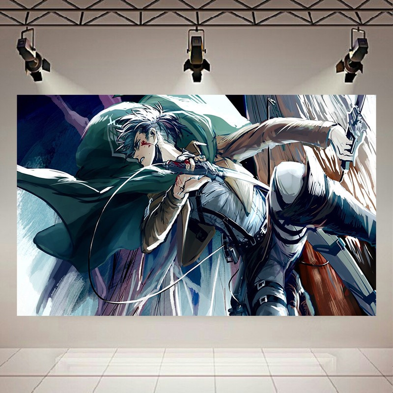 تابلو شاسی طرح انیمه مدل Attack on TITAN کد AR6870