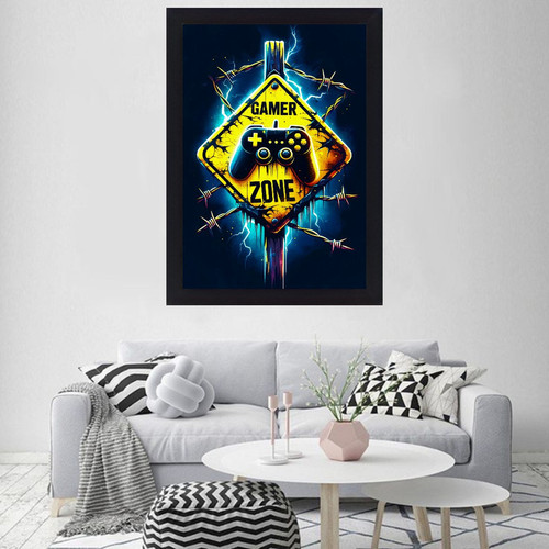 تابلو نوری مدل gamer zone کد 17